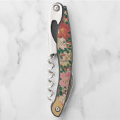 Tire-bouchon Fleurs Vintages Azalea Peinture japonaise (Devant)