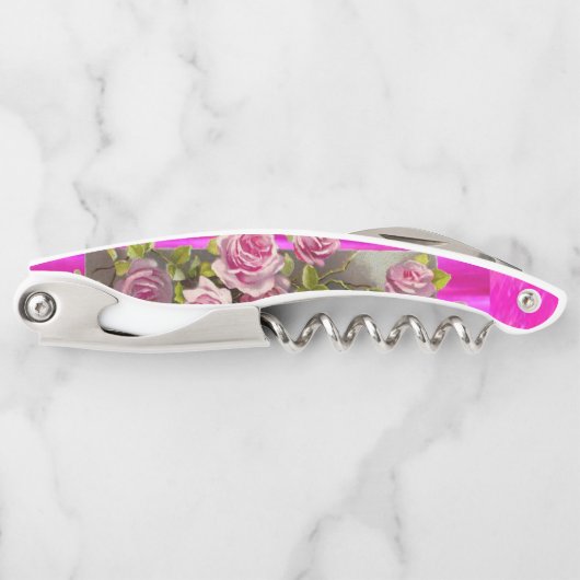 Tire-bouchon Flore d'ouverture de la bouteille de bouchon (Devant)