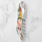 Tire-bouchon Flore d'ouverture de la bouteille de bouchon (Dos)