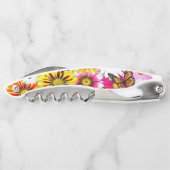 Tire-bouchon Flore d'ouverture de la bouteille de bouchon (Dos)