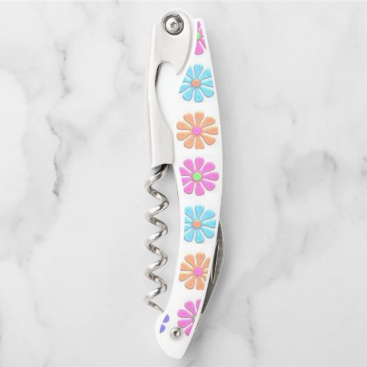 Tire-bouchon Flore d'ouverture de la bouteille de bouchon (Devant)