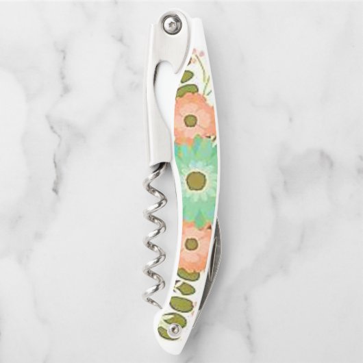 Tire-bouchon Flore d'ouverture de la bouteille de bouchon (Devant)