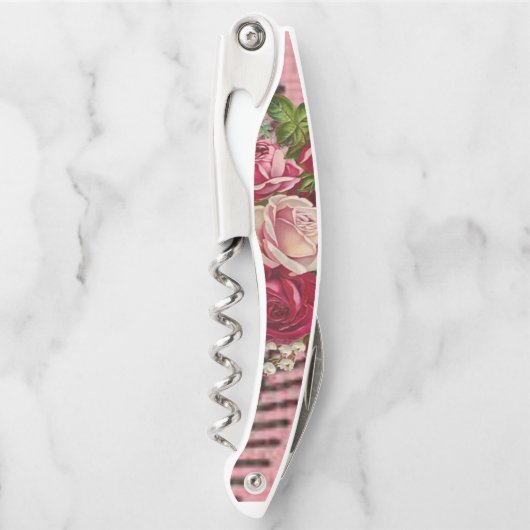 Tire-bouchon Flore d'ouverture de la bouteille de bouchon (Devant)