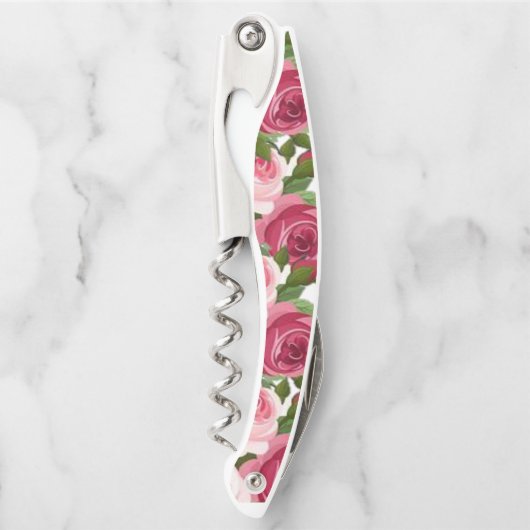 Tire-bouchon Flore d'ouverture de la bouteille de bouchon (Devant)