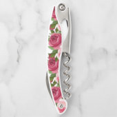 Tire-bouchon Flore d'ouverture de la bouteille de bouchon (Dos)