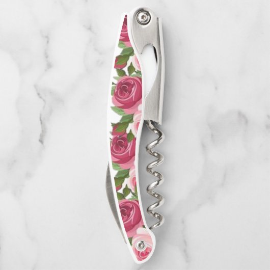 Tire-bouchon Flore d'ouverture de la bouteille de bouchon (Dos)