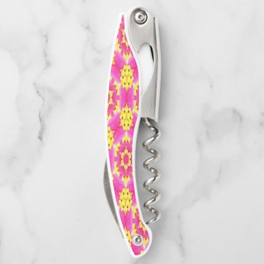 Tire-bouchon Flore d'ouverture de la bouteille de bouchon (Dos)