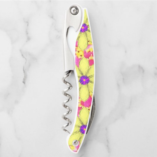 Tire-bouchon Flore d'ouverture de la bouteille de bouchon (Devant)