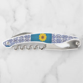 Tire-bouchon Flore d'ouverture de la bouteille de bouchon (Dos)