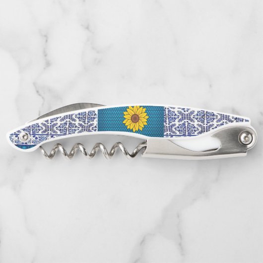 Tire-bouchon Flore d'ouverture de la bouteille de bouchon (Dos)