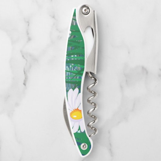 Tire-bouchon Flore d'ouverture de la bouteille de bouchon (Dos)