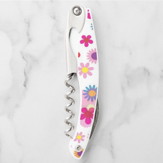 Tire-bouchon Flore d'ouverture de la bouteille de bouchon (Devant)