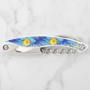 Tire-bouchon Flore d'ouverture de la bouteille de bouchon