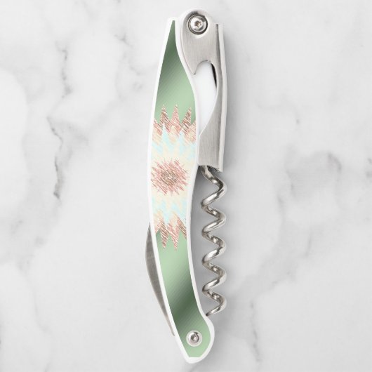 Tire-bouchon Flore d'ouverture de la bouteille de bouchon (Dos)