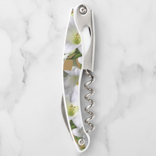 Tire-bouchon Flore d'ouverture de la bouteille de bouchon (Dos)