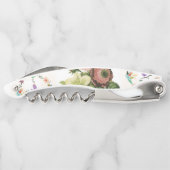 Tire-bouchon Flore d'ouverture de la bouteille de bouchon (Dos)