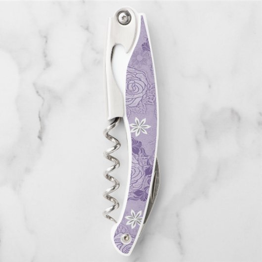 Tire-bouchon Flore d'ouverture de la bouteille de bouchon (Devant)