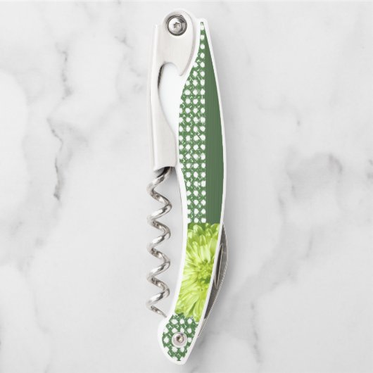 Tire-bouchon Flore d'ouverture de la bouteille de bouchon (Devant)