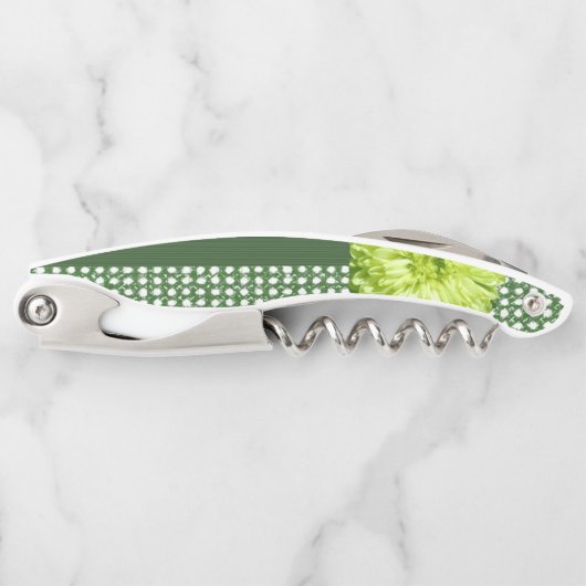 Tire-bouchon Flore d'ouverture de la bouteille de bouchon (Devant)