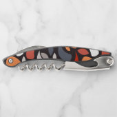 Tire-bouchon Forme géométrique minimale Abstraite (Dos)