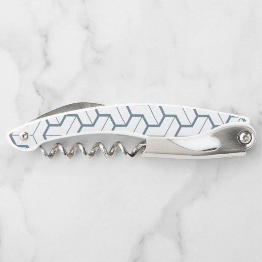 Tire-bouchon Formes géométriques Motif transparent (Dos)