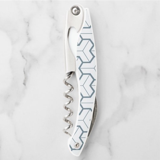 Tire-bouchon Formes géométriques Motif transparent (Devant)