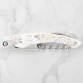Tire-bouchon Français Romance Mariage Floral Blush ID870 (Devant)