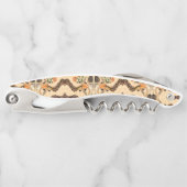 Tire-bouchon Giraffe romantique avec vis à vis Rose Waiter (Devant)