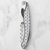 Tire-bouchon Gray Polka Dots, Polka Dot Pattern, Dots (Devant)