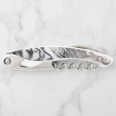 Tire-bouchon Gris et Marbre blanc (Devant)