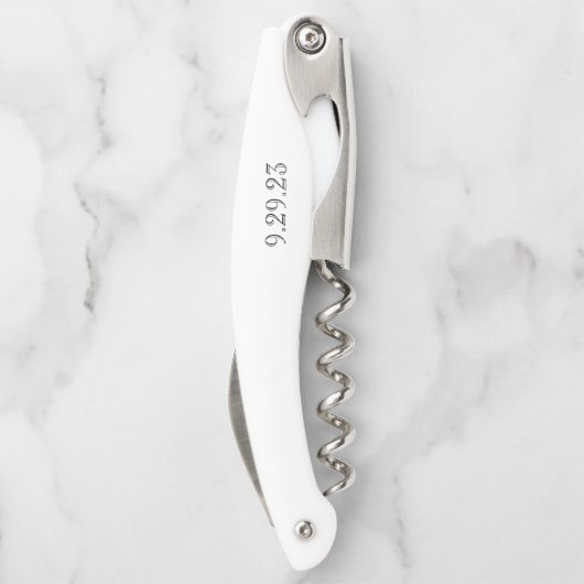 Tire-bouchon Groomsman Cadeau Mariage Date Classique Bachelor P (Dos)