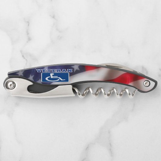 Tire-bouchon Handicap Handicap Vétérinaire États-Unis (Devant)