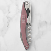 Tire-bouchon Heureux Jamais après Mariage Anniversaire Dusty Ro (Dos)