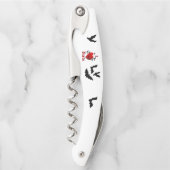 Tire-bouchon I Heart Bats (Devant)