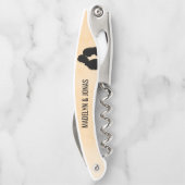 Tire-bouchon Illustration de couple (Dos)