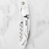 Tire-bouchon Illustration du crâne taureau (Devant)