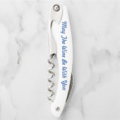 Tire-bouchon Impossible de faire échouer le vis-à-vis (Devant)