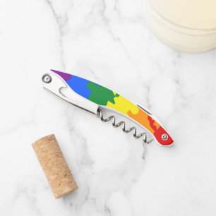 Tire-bouchon Indicateur Gay pride Abstrait