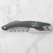 Tire-bouchon Infinity avec Rainbow Jellyfish (Dos)