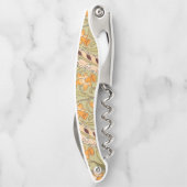 Tire-bouchon Jardin de jonquilles de William Morris Fleur Class (Dos)