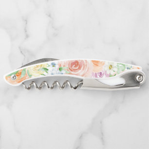 Tire-bouchon Jardin romantique Pastel