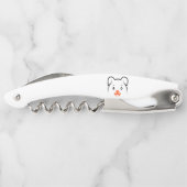 Tire-bouchon Joli rose (Dos)