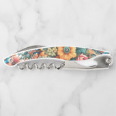 Tire-bouchon Jolies fleurs d'été (Dos)