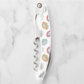 Tire-bouchon Joyeuses lèvres souriantes (Devant)