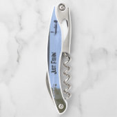 Tire-bouchon Just Fishin' Boat on Lake Illustration (Dos)