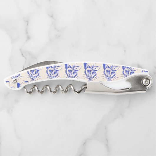 Tire-bouchon Kitty Waiter's Corkscrew (Dos)
