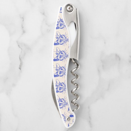 Tire-bouchon Kitty Waiter's Corkscrew (Dos)