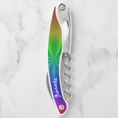 Tire-bouchon L'amour LGBT Rainbow Pride gagne (Dos)