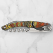 Tire-bouchon Lava jaune  (Dos)