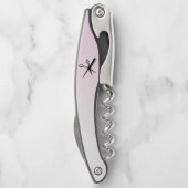Tire-bouchon Le rose du design (Dos)